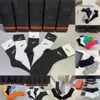 Fashion Brand Mens Cotton Socks Classic black white Women Men Breathable Cotton mixing Football basketball Sports Ankle sock Winte245C