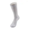 Women Socks Diabetic Over The Calf Cotton Loose Black White Maternity Confinement Anti-edema