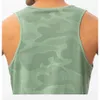 Designer Lulu Lemens Men T Shirt Original Spring/summer Sports Tank Top Loose T-shirt Breathable Quick Drying Fitness Clothes Outdoor Running Training thin luluemon