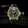 Wristwatches MERKUR Mens Diver Watches Military Automatic Watch Sport Mechanical Wristwatch C3 Luminous 20Bar Waterproof Sapphire 257t