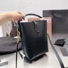 HOT NOVO LE 37 Bolsa de designer Bolsa de couro de vaca brilhante Bolsas de ombro de moda Mulheres gancho Fuckle Crossbody Tote 2 em 1 mini bolsa de alta qualidade Bolsas de luxuris