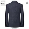 Męskie garnitury Suit Spring i Autumn Casual Single Element Top bez żelaza Doudoune Hommes Veste Manteau