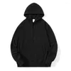 Men's Hoodies Solid Color 2023 Casual Women 95% Cotton High Quality 300g Hooded Sweatshirt Custom Logo Loose Tops Pullover