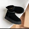 Kvinnor stövlar tazz tasman tofflor australien designer snö boot plattform goldencoast clog toffel classic ultra mini plattform stövlar mens målla shearling skor