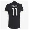 Fans Speler Voetbalshirts 2023 2024 Thuis Uit MILIK DI MARIA VLAHOVIC KEAN POGBA CHIESA Mckennie LOCATELLI Voetbalshirt 22 23 24