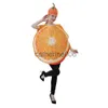 Special Occasions Halloween Adult Funny Cosplay Fruit Vegetable Costume Banana Carnival Dress Up Outfit Couple Party Purim Fancy Dress Stage Show x1004