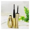 Eyeliner Fashion Professional Wasserdichter Doppelkopfstift Langlebiger schwarzer, schnell trocknender flüssiger Eyeliner-Stift Kosmetik-Make-up-Tropfen Dhvwq