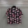 2023 primavera e outono designer masculino lindas camisas de impressão - camisas tamanho americano - botão de designer masculino de alta qualidade manga curta shi2610