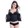 Body Frauen Abnehmen Zipper Taille Trainer Cinta Modeladora Körper Shaper Bauch Taille Cincher Tank Korrigierende Shapewear Tops323E