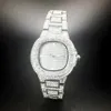 Montres-bracelets de luxe plein diamant montre femmes hip hop dames montres glacé femme wirstwatch étanche femme horloge goutte reloj 2305S