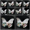 Pins Brooches Kawaii Cute Natural Shell Butterfly For Women And Men Elegant Insects Banquet S Brooch Christmas Gifts Drop Delivery Jew Dh4Qo