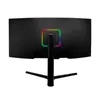 MUCAI 34 Inch Monitor 144Hz VA WQHD Desktop Brede Display WLED Gamer Computerscherm 1500R Gebogen DP/3440 1440