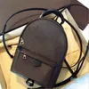 Дизайнерская мода высокого качества из искусственной кожи PALM SPRINGS Мини-размер Женская сумка Школьные сумки Рюкзаки Стиль Весенний женский рюкзак Travel 266h