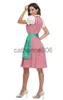 Särskilda tillfällen Nya kvinnors tyska bayerska dirndl -klänning Förkläde Oktoberfest Fancy Beer Maid Costume Halloween Carnival Party Cosplay Dress X1004