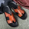 S MANNELIJKE MANNEN SLIPPERS Sandalen Zomer Flops El Fashion Casual hoogwaardige Sandalias Playa Hombre Pantoufle Hom Lippers Andalias 600