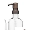 Sıvı Sabun Dispenser 28/400 Toptan Siyah Bronz Pas Kanıtı 304 Paslanmaz Çelik Pompa Mutfak Banyo Kavanozu Dahil Dışı Damla D DHXZM