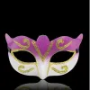 Maschera da festa con maschera glitter oro Veneziana unisex scintillante mascherata maschera veneziana maschere di martedì grasso mascherata