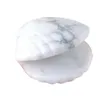 Loose Gemstones Handmade Craved Gemstone Clam Ornament For Home Decor Sea Shell Conch Figurines Accessories Fish Tank Decoration Drop Dhxta