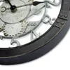 Zegary ścienne brązowe/brązowe przekładnie analogowe QA-ZADAWKA 32947