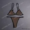 22ss Italian Bikini Spring Summer Onesies Lace Sleepwear underwear double letters Womens Swimwear tops high quality Bikini rainbow261U