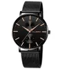 腕時計監視男性reloj hombre erkek kol saati cuena women quartz watchesステンレス鋼ストラップメンズリスト289j