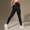 Calças ativas femininas leggings de yoga cintura alta calças de fitness treino correndo quadris levantamento ginásio esporte sem costura