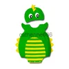 Special Occasions Baby Boys Green Dinosaur Costume Cosplay Rompers Jumpsuit for Infant Toddler Short Summer Halloween Birthday Party Fancy Dress x1004