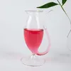 Wine Glasses 1 PC Whiskey Glass Heat Resistant Sucking Juice Drinking Straw Cup