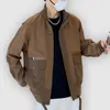 Herenjassen Bomber Lichtgewicht windjack Volledige ritssluiting Ropa Hombre Honkbaluniformjas Casual actieve jas Uitloper Trend