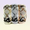 Ladies Diamond Women Men Ring Plaid Designer Para pierścienie 018949083