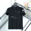 Luxurious Tshirts Designer Polos Monclairs Classical Shirts Men Luxury Casual Shirt Snake Bee Letter Print Embroidery Fashion High Street Man Tee Polo Shss 650