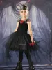 Особые случаи 2023 Платье для девочек Маскарад Косплей Костюмы Дьявола Труп-призрак невесты Одежда Хэллоуин Дети Страшные костюмы вампира-ведьмы x1004