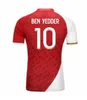 23 24 AS Monaco BEN YEDDER Soccer Jerseys Minamino Boadu Golovin 2023 2024 Maillot de pied Volland Embolo Flocage Jorge Hommes Enfants Disasi FOFANA Chemise de football DIATTA