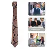 Bow Ties Mens Tie Retro Snakesskin Neck Animal Print Söt rolig krage Anpassad DIY Daglig slitkvalitetsläcktillbehör