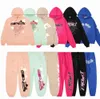 Spider hoodie designer Hooded mens 555 sp5der sweatshirt man pullover young thug 555555 hoodies luxury womens pink spider men hoody print High quality