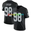 Davante Adams Maxx Crosby Football Jersey Raiderss Bo Jackson Josh Jacobs Jimmy Garoppolo Woodson Chandler Jones Howie Long Carl Nassib Michael MayerSize S-4XL