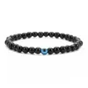 Bijoux faits à la main en perles Bracelets à brins entiers Symbole chanceux turc Bracelet à œil bleu Chakra Stretch pour femmes Men2900511 Drop Delive Dhlq0