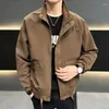 Herenjassen Bomber Lichtgewicht windjack Volledige ritssluiting Ropa Hombre Honkbaluniformjas Casual actieve jas Uitloper Trend