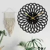 Wall Clocks CC301-320 Three-Dimensional Black Acrylic Round Digital Clock Home Decoration Simple Sticken Dining Room Decor