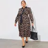 Plus Size Dresses L-4XL Women Floral Print Flower Dress Bohemian Style Beach Autumn Urban Gypsy Fashion Ropa Mujer