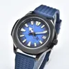 Armbandsur lyx 40mm automatisk herrklocka NH35 SKX 007 Rose Gold Case Waterproof Sapphire Glass Clock