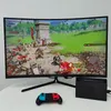 Titan Army 32 -calowe 4K Ultra Clear Monitor komputer 1500R duży zakrzywiony ekran szeroką gamę kolorów rysunek PS5 biuro 100%NTSC