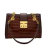 Steentextuur Crossbody-ketting met enkele schouder, casual en elegante tas voor dames, model 8756