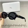 2023ss Sunglasses Retro cat's eye sunglasses for women CE's Arc de Triomphe oval French high street