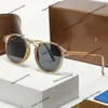 Lunettes de soleil de luxe de styliste pour femmes, nouvelle mode, monture ronde, version coréenne, tendance, protection solaire et Uv, 2023