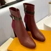 2023 Winter Winal Women's Fashion Boot Chelsea Chelsea Elegant Genuine High Heel Platform