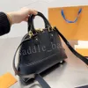 high quality Genuine leather shell Purses Designer Woman luxury handbag old flower crossbody bag embossed shoulder bags