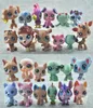 24 pièces ensemble Mini petit animal jouet dessin animé poupées mignonnes figurines d'action chat chien cheval animalerie collection décor de bureau cadeau pour les enfants 29675721