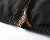 Designerskie kurtki męskie bluzy klejenie wiatlne kurtki lotnicze wiosna jesień moda z kapturem płaszcz bombowy sport sportowy wiatrówki swobodny zamek błyskawiczny kurtka na zewnątrz BN12