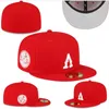 2024 Tillbehör Baseball fullt stängda mössor Summer Navy Brev Ben Män kvinnor Black Color Teams Casual Sport Flat Fond Hatts Chicago Si